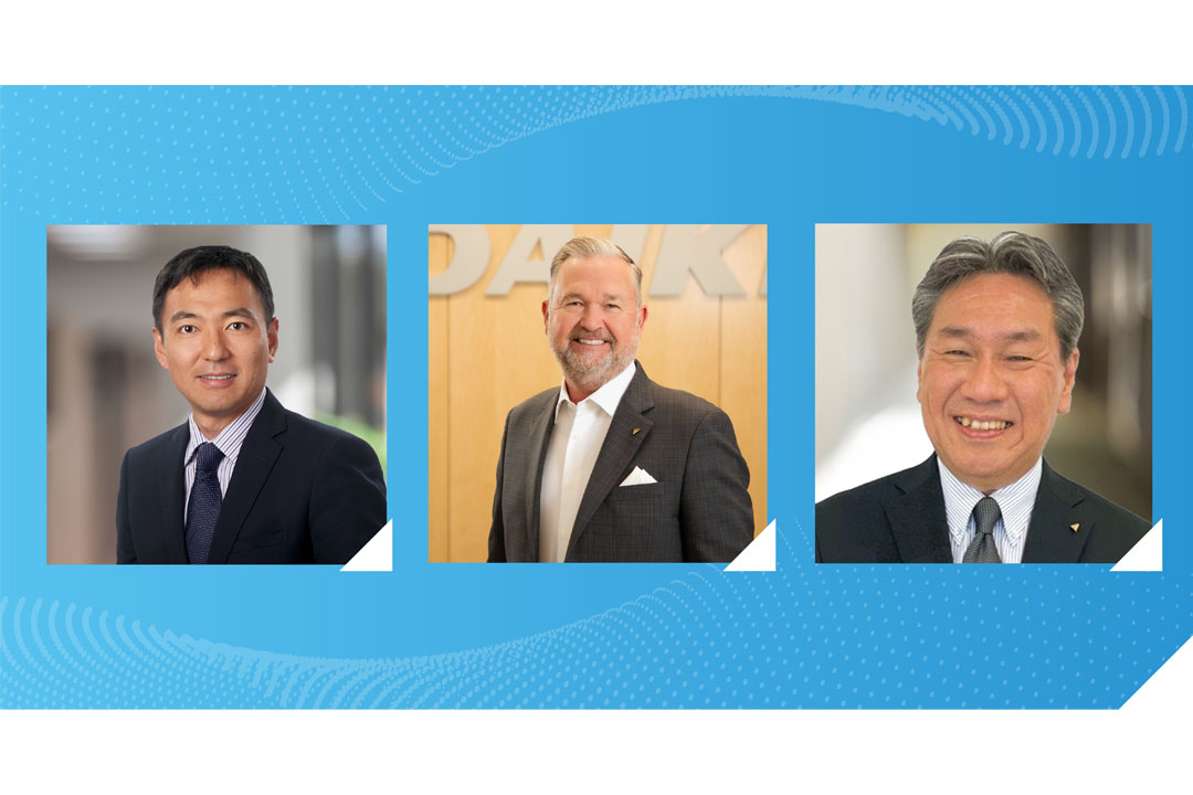 Daikin Applied Names Yu Nishiwaki as President and CEO, James Moe as Chief Operating Officer, Hirokazu Hirao as Chief Operating Officer of Manufacturing