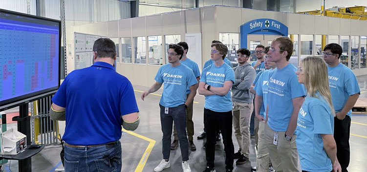Daikin Team Collaborating