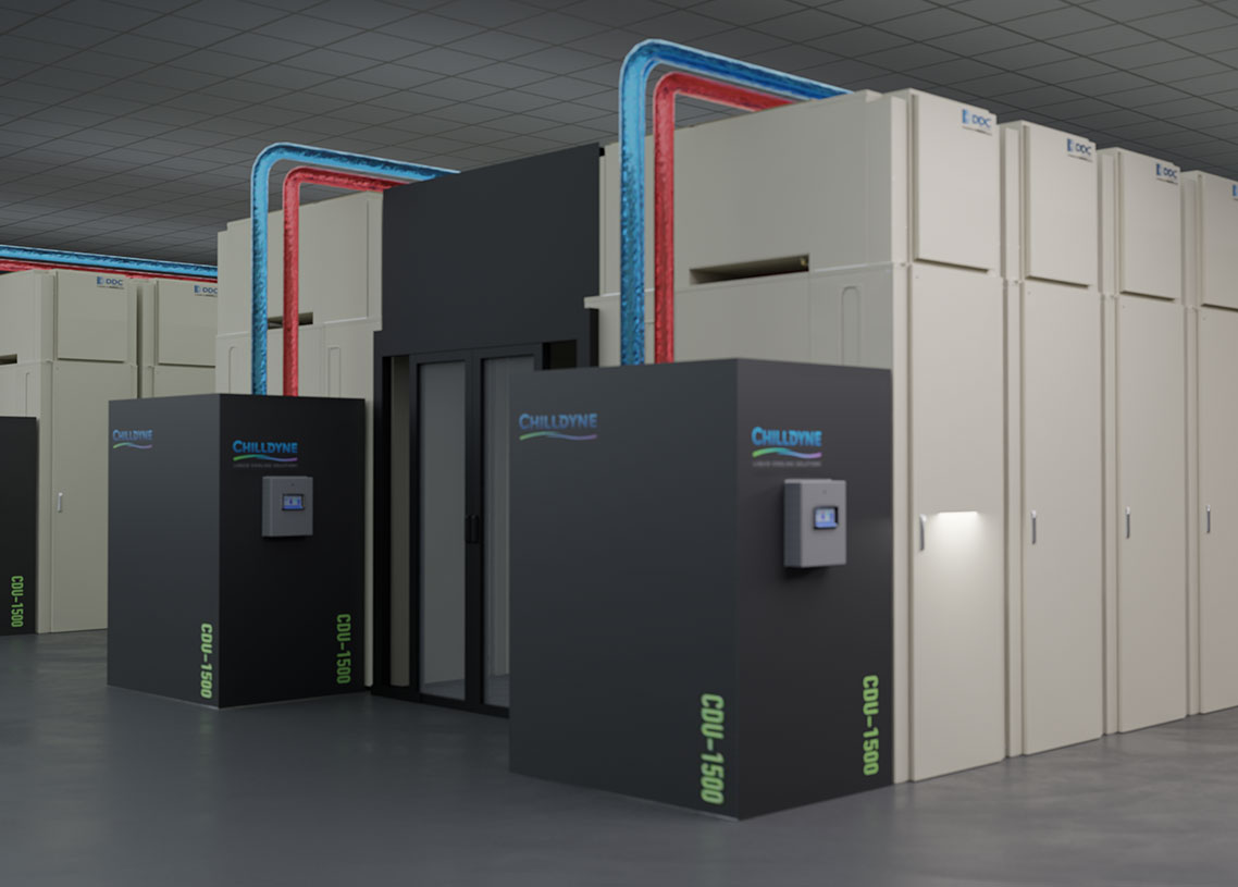 Rack cooling Data Center