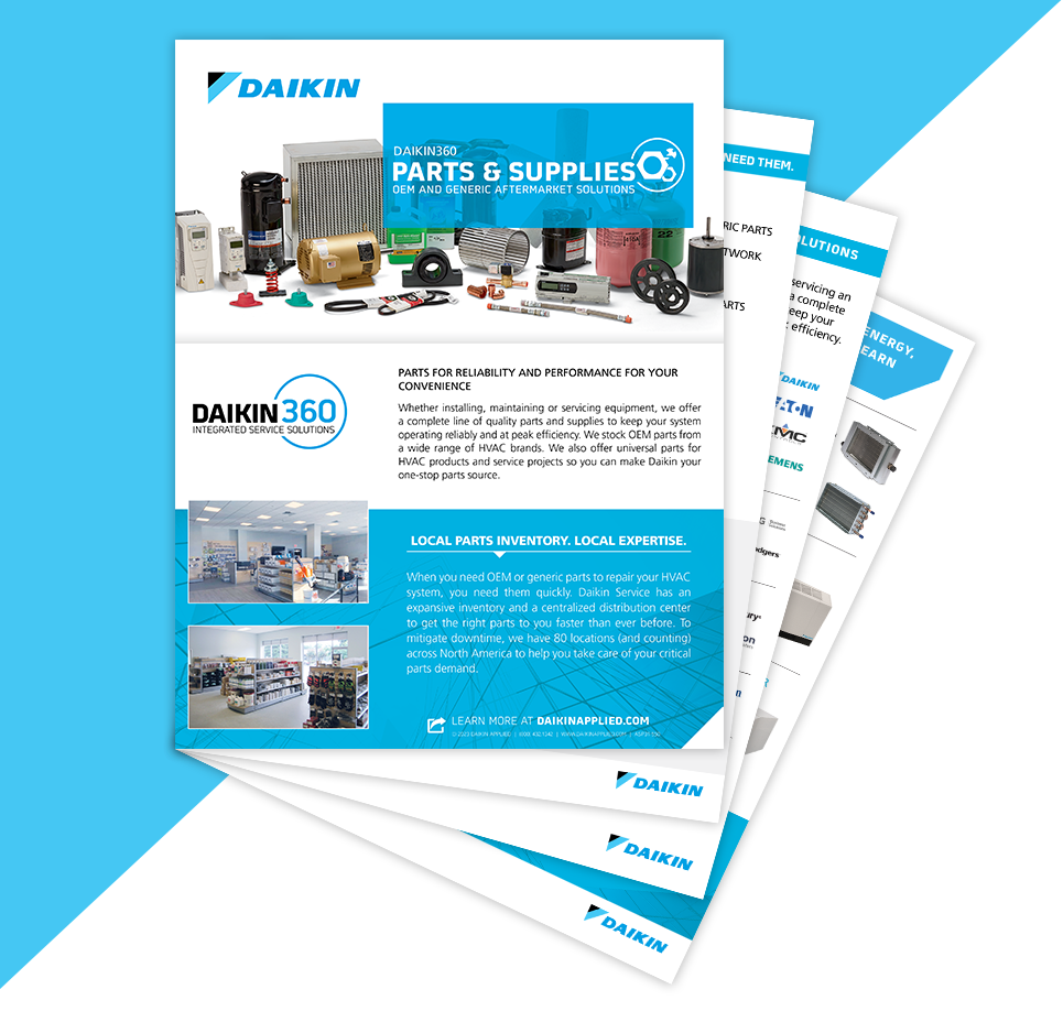 HVAC Parts and Supplies OEM and Generic Daikin Applied